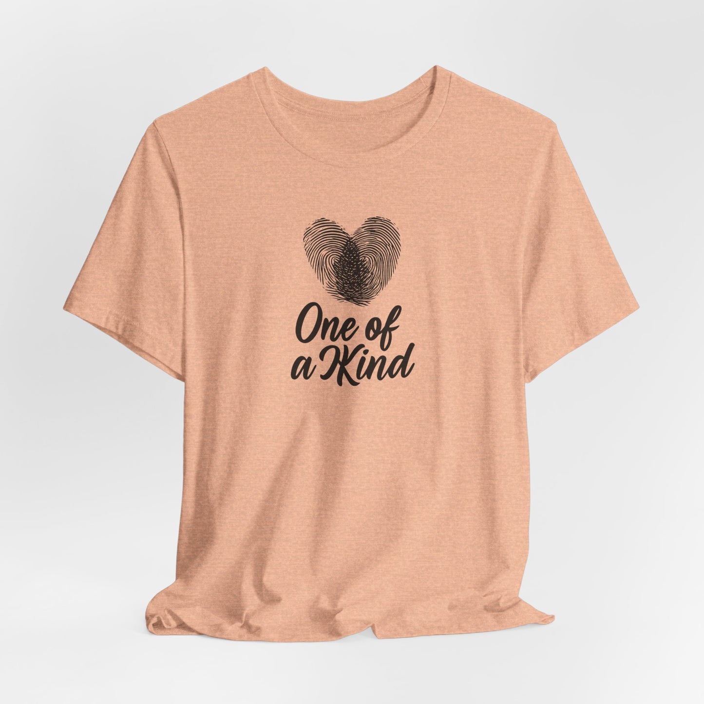 One of a Kind Heart Graphic Tee, Funny Humor Tee, Statement Shirt, Gift for Her, Gift for Him, Bella+Canvas®