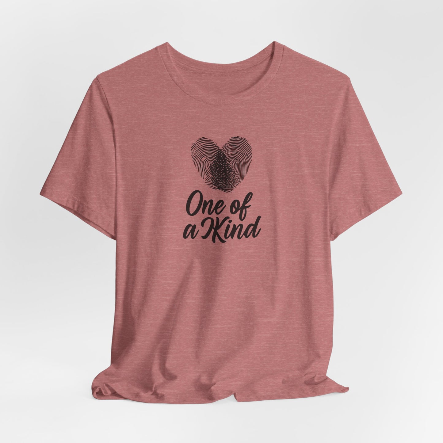 One of a Kind Heart Graphic Tee, Funny Humor Tee, Statement Shirt, Gift for Her, Gift for Him, Bella+Canvas®