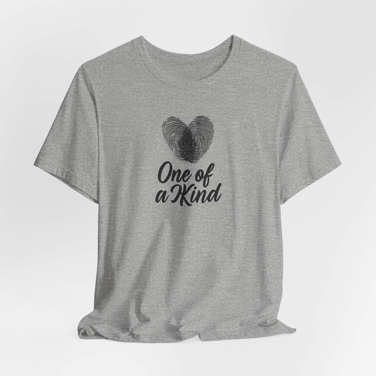 One of a Kind Heart Graphic Tee, Funny Humor Tee, Statement Shirt, Gift for Her, Gift for Him, Bella+Canvas®