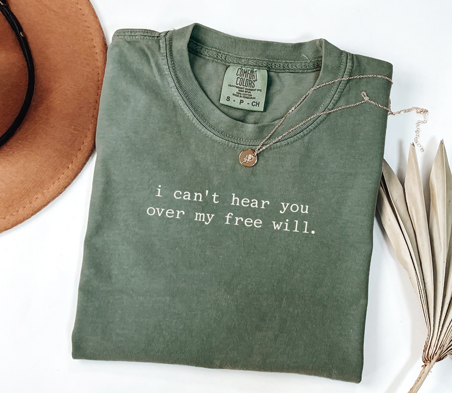 Free Will Graphic Tee, Funny Humor Tee, Statement Shirt, Gift for Her, Gift for Him, Comfort Colors®