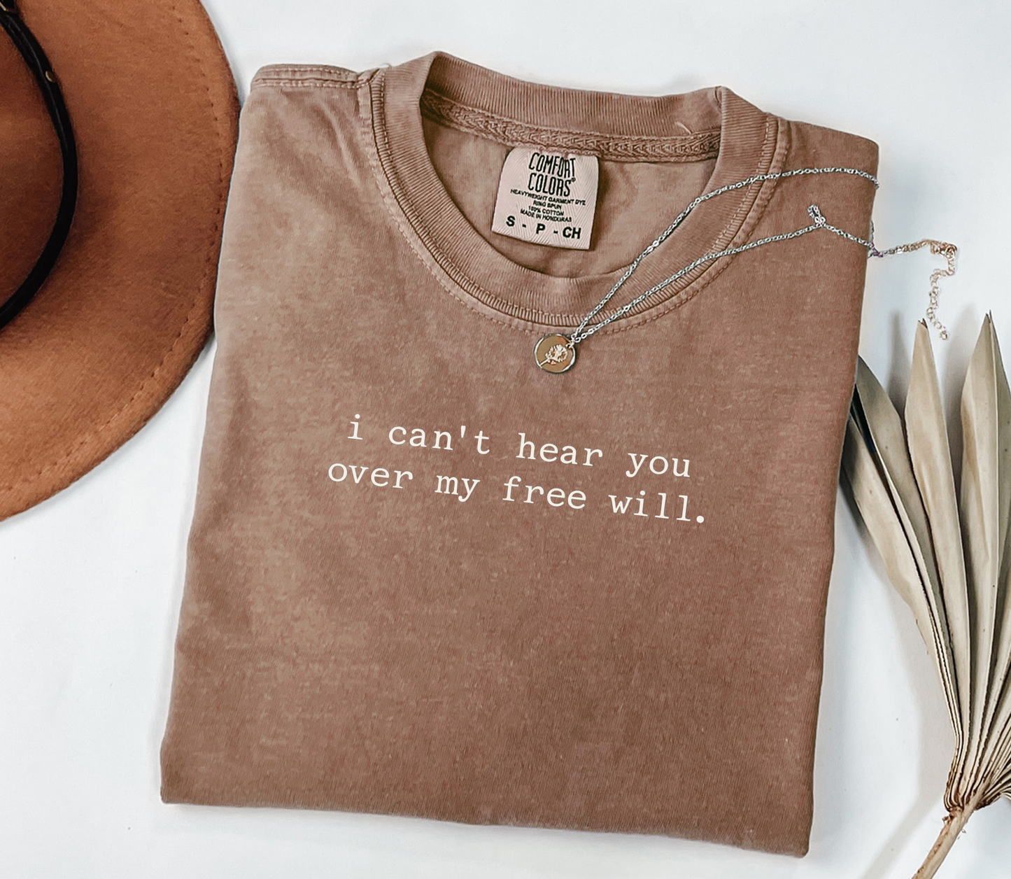 Free Will Graphic Tee, Funny Humor Tee, Statement Shirt, Gift for Her, Gift for Him, Comfort Colors®