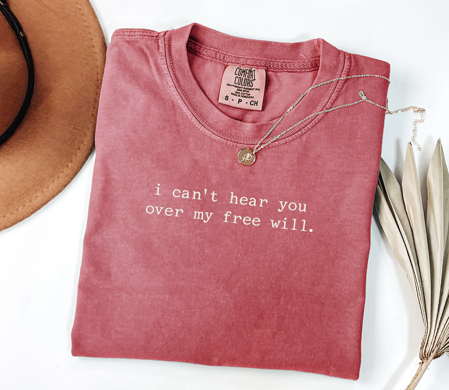 Free Will Graphic Tee, Funny Humor Tee, Statement Shirt, Gift for Her, Gift for Him, Comfort Colors®