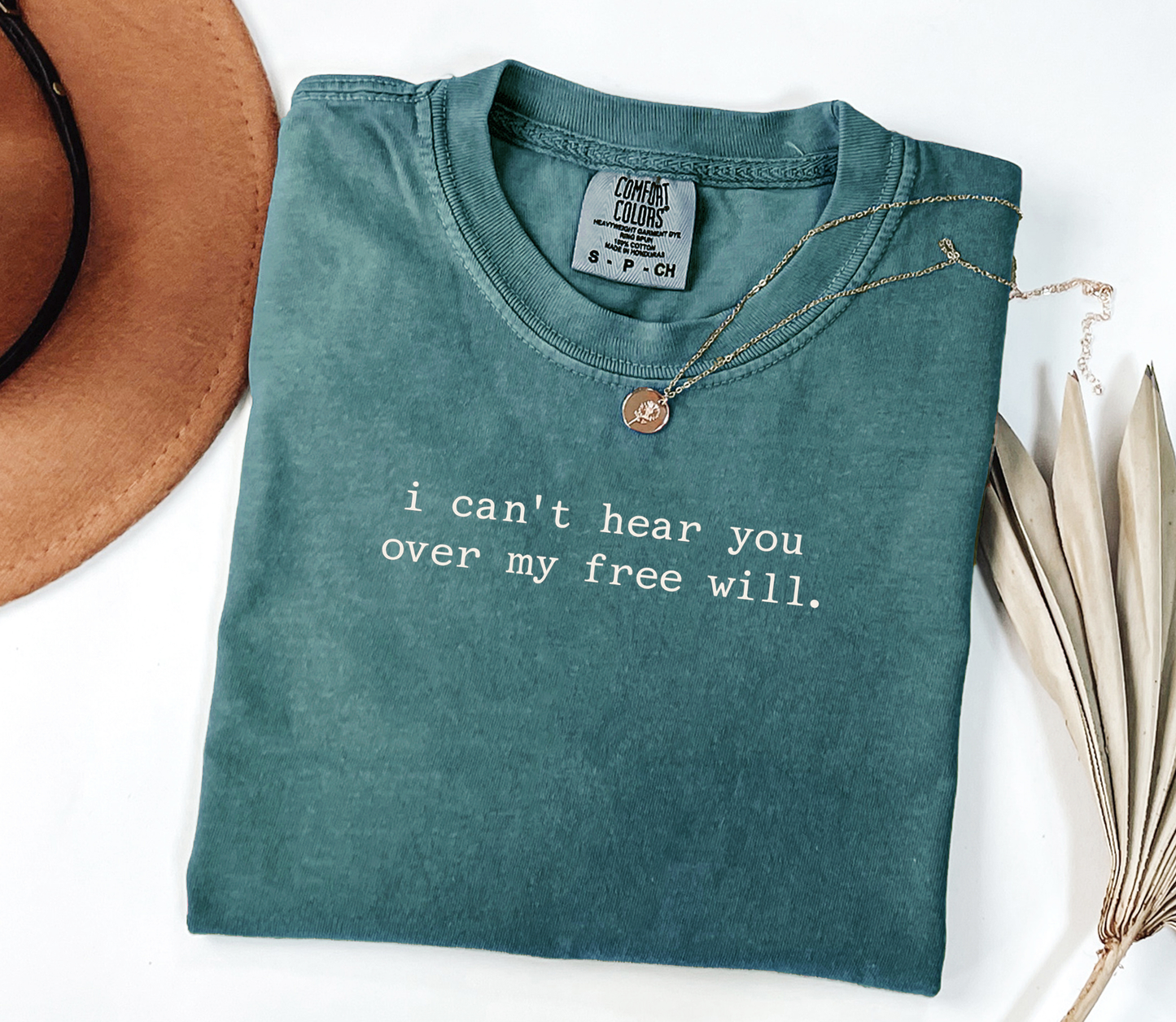 Free Will Graphic Tee, Funny Humor Tee, Statement Shirt, Gift for Her, Gift for Him, Comfort Colors®