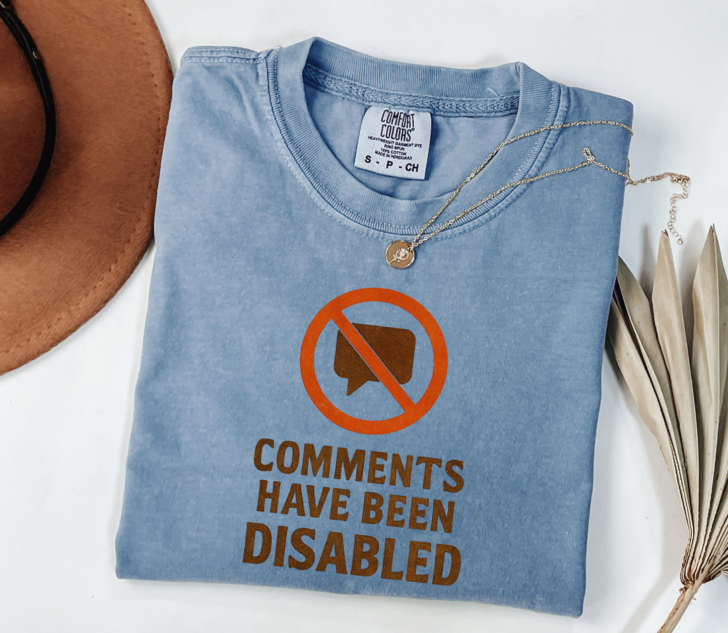 Comments Disabled Graphic Tee, Funny Humor Tee, Sarcastic Shirt, Gift for Her, Gift for Him, Comfort Colors®