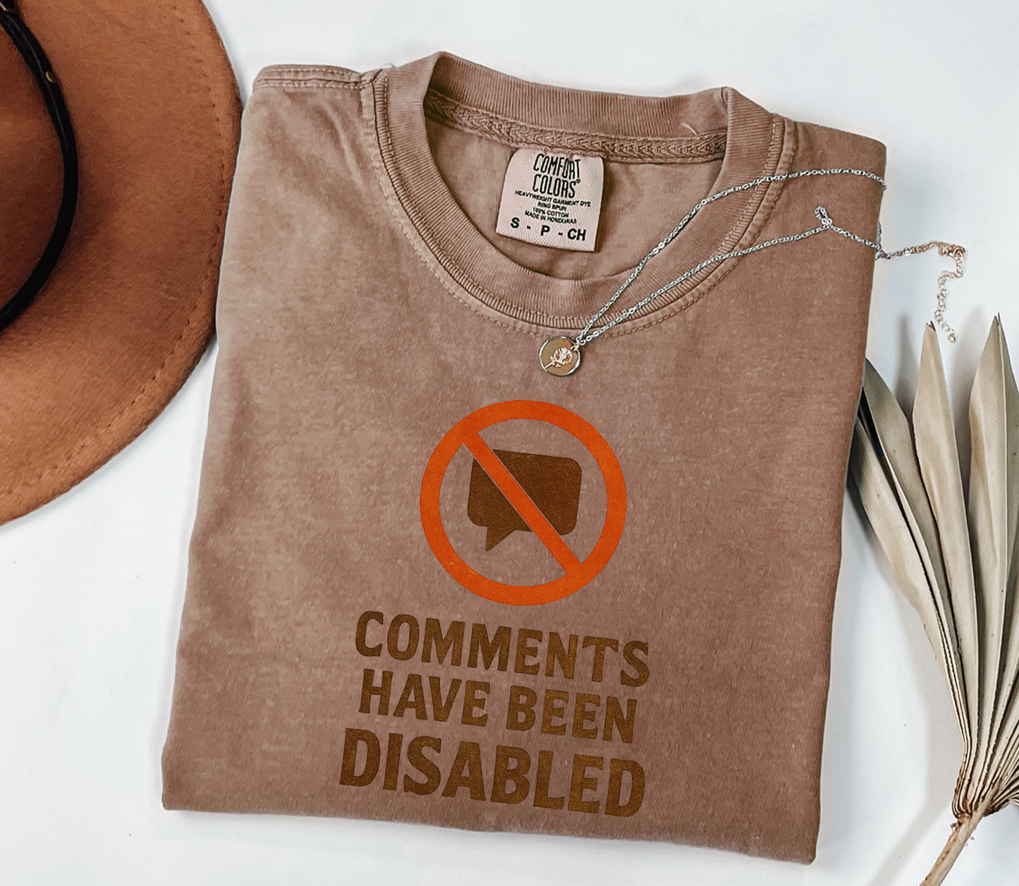 Comments Disabled Graphic Tee, Funny Humor Tee, Sarcastic Shirt, Gift for Her, Gift for Him, Comfort Colors®