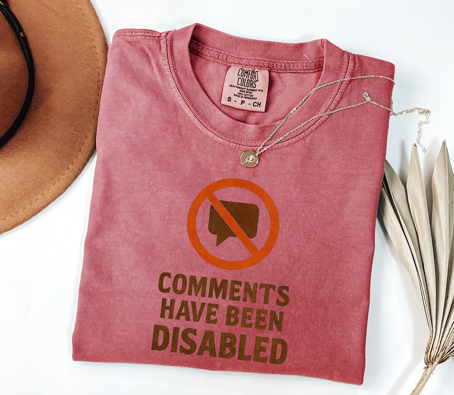 Comments Disabled Graphic Tee, Funny Humor Tee, Sarcastic Shirt, Gift for Her, Gift for Him, Comfort Colors®